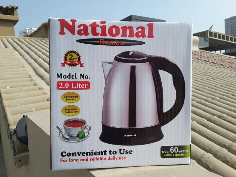 National Electric Kettle 2.0 Liter Taiwan 12