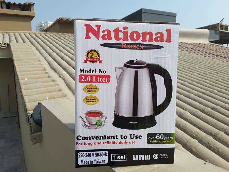 National Electric Kettle 2.0 Liter Taiwan 15
