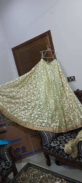 Bridal maxi/Wedding dress/bridal lehnga/kamwal malik bridal max 4