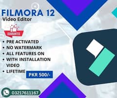 Filmora 12 Pre Activated No Watermark