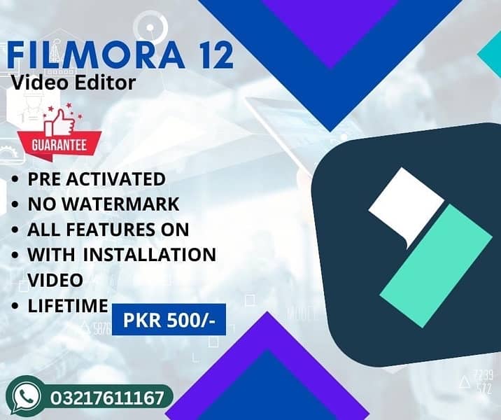 Filmora 12 Pre Activated No Watermark 0