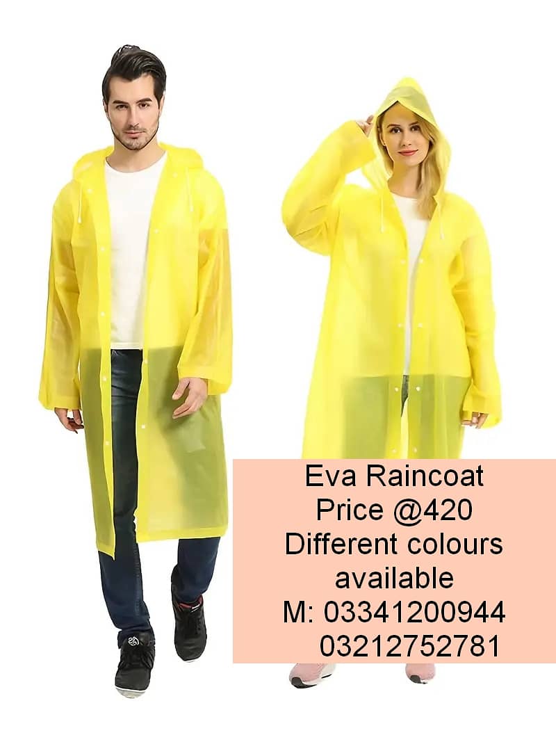 Rain coat Barsati Vinyl Raincoat hood 0