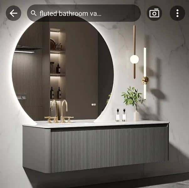 Designer Corian and PVC Vanities and modern   jacuuzi'' 4