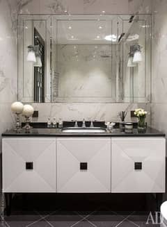 Vanity/Basin/Commode/LED/Shower