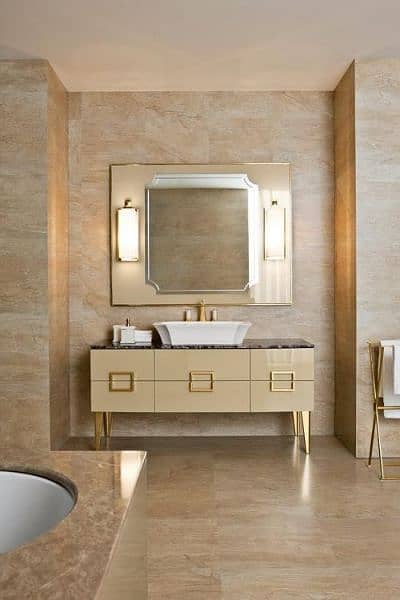 Vanity/Basin/Commode/LED/Shower settt 4