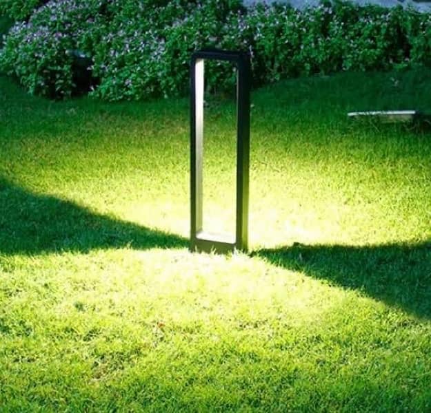 led outdoor waterproof garden pole  light 1