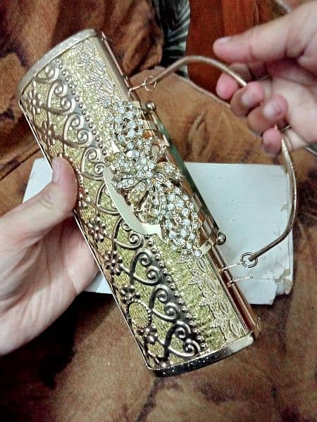 wedding clutch in new condition 0
