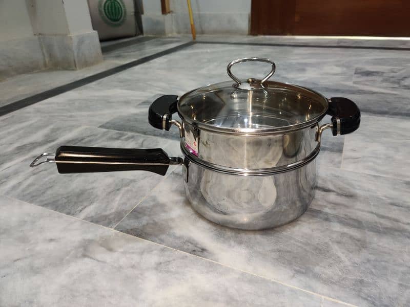 SET STAINLESS STEEL BARTON IMPORTED BRANDS LAGOSTINA 7