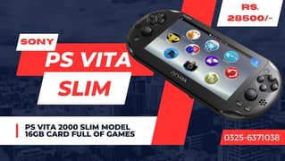 SONY PS VITA SLIM Excellent Condition With 16GB Card 0