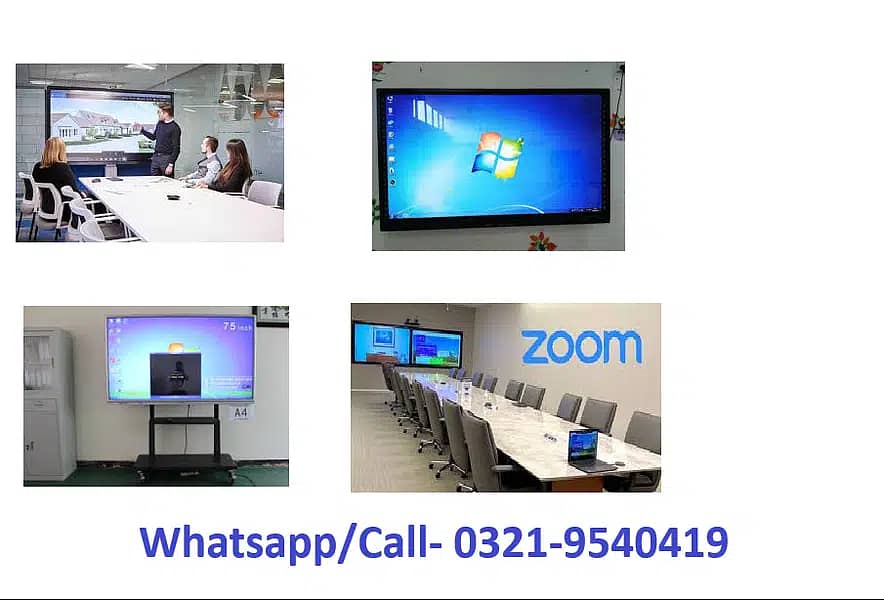 Smart Board | Digital Board | Interactive Led Screen | Touch white | 2