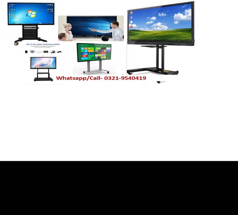 Smart Board | Digital Board | Interactive Led Screen | Touch white | 4