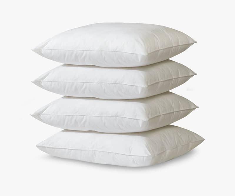 Pillows filled with polyester ballfiber 0