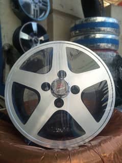 GENUINE ALLOY RIMS FOR ALTO VXL, HIJET AND EVERY