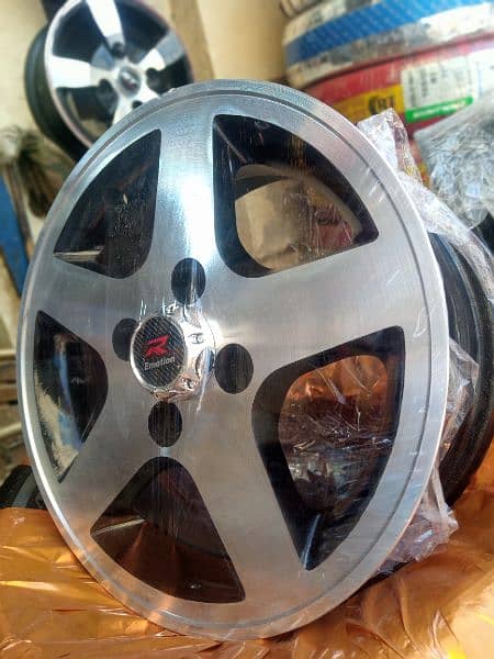 GENUINE ALLOY RIMS FOR ALTO VXL, HIJET AND EVERY 7
