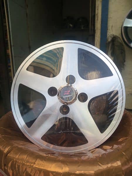 GENUINE ALLOY RIMS FOR ALTO VXL, HIJET AND EVERY 8