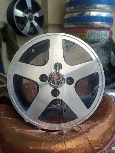 GENUINE ALLOY RIMS FOR ALTO VXL, HIJET AND EVERY 10