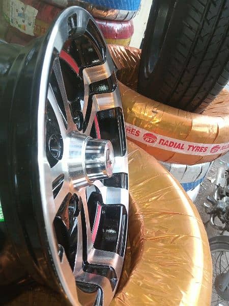 NEW BOX PACK ALLOY RIMS FOR MEHRAN AND HIROOF 4