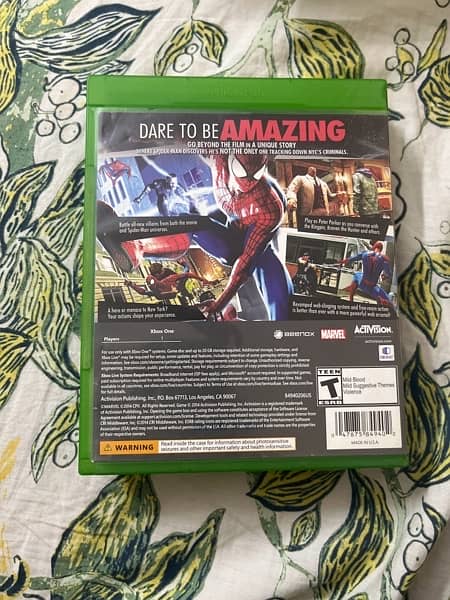 spider-man, THE AMAZING SPIDERMAN 2 XBOX ONE 3