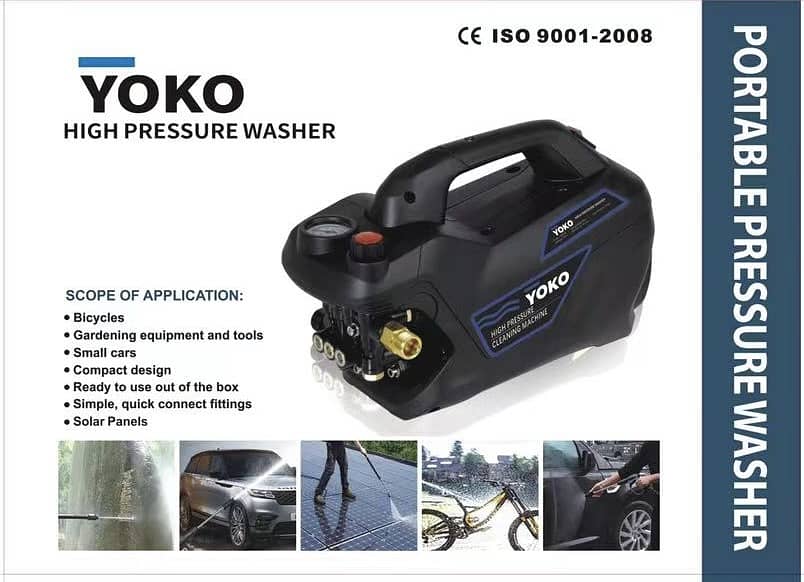 Yoko High Pressure Washer Car, Solar , Ac Servicing Discount Offer 1
