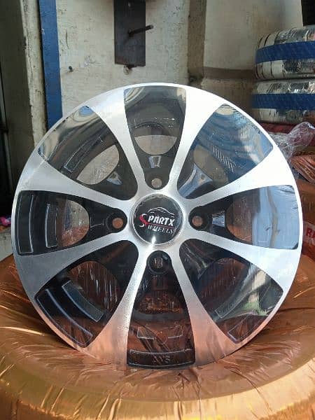 JAPANIES ALLOY RIMS FOR SUZUKI ALTO VXR , HIJET, EVERY AND CLIPPER 2