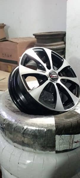 JAPANIES ALLOY RIMS FOR SUZUKI ALTO VXR , HIJET, EVERY AND CLIPPER 3
