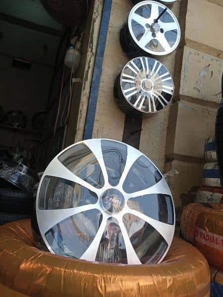 JAPANIES ALLOY RIMS FOR SUZUKI ALTO VXR , HIJET, EVERY AND CLIPPER 6