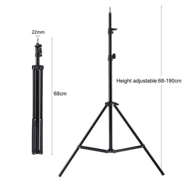 26cm Selfie Ring Light With 7 Feet Tripod Stand 2