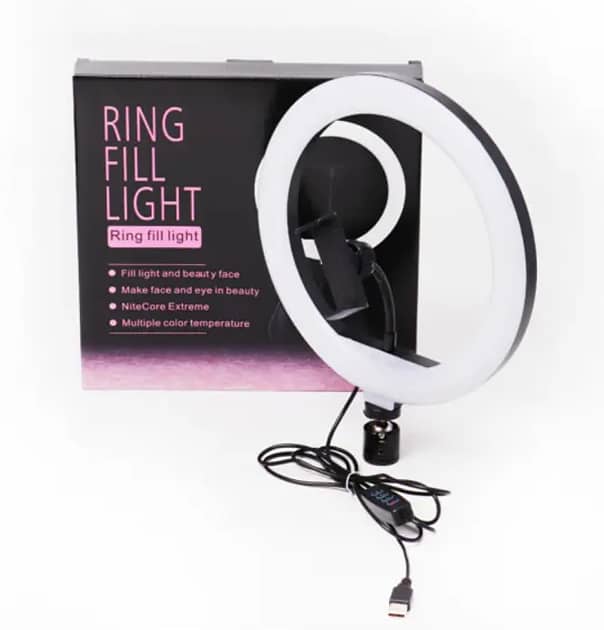 26cm Selfie Ring Light With 7 Feet Tripod Stand 4