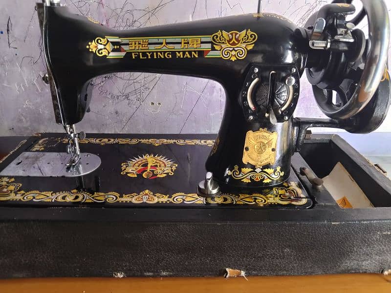 imported FLYING MAN sewing machine03142201244 2