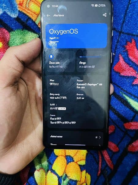 OnePlus 9rt 5g. . . 10/10 lush condition 12gb / 256Gb Memory SD-888 5