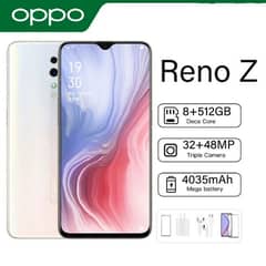 Used oppo reno z 8-256 GB (1 month used kit only) 0