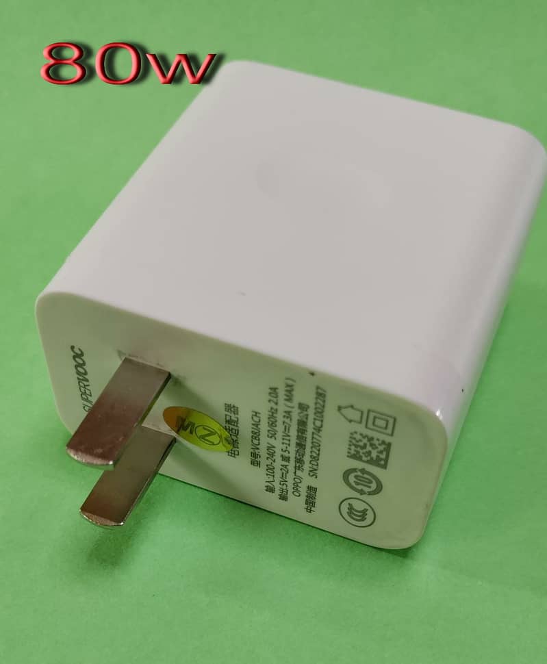 OnePlus charger 80w 100% genuine boxplled 2