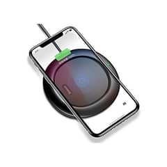 Original Baseus [Certified] Fast Qi Wireless Charger Pad Stand 0