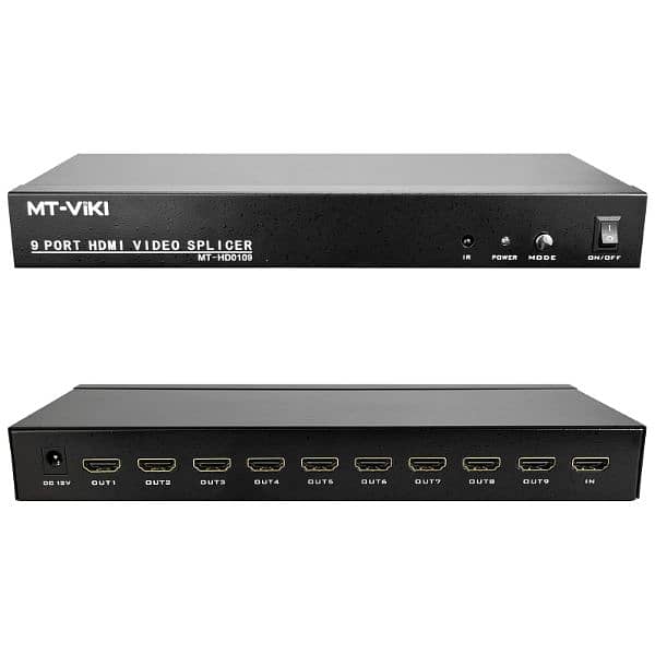 3x3 Video Wall Controller 4k Hardware based 9 input 9 output 1