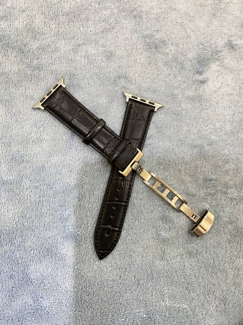 Original Branded Leather Bracelet Strap For Apple Watch straps band 4