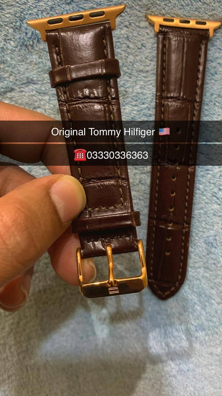Original Branded Leather Bracelet Strap For Apple Watch straps band 2