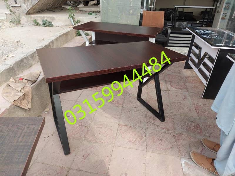 Office Ceo desk L shape table furniture work sofa chair set study home 12