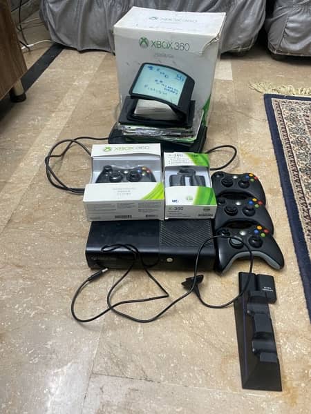 Xbox 360 with all accessories and 170 + games 9