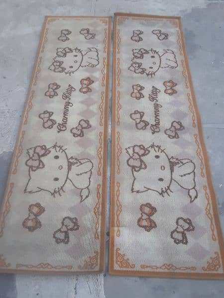 Two Italian made mats like new for sale. 1