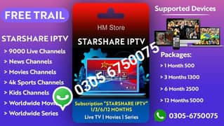 Iptv package available