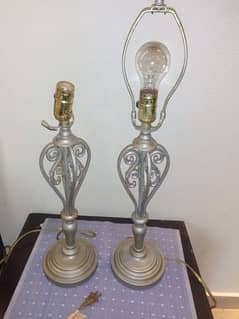 Imported heavy wrought iron lamps