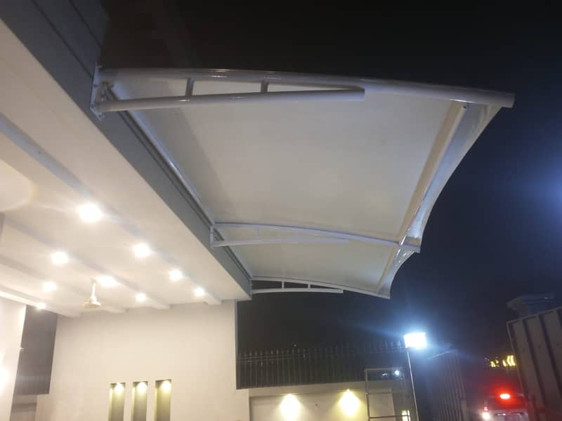 PVC car parking shade\car shed\Fiber Shades\Tensile Shades/Canopies 16