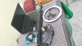 Dell Laptop E6540 4th Gen. +Camera Stand+Ring Light+Mic{Full Package}