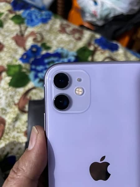 Iphone 11 PTA Approved both sims,  Color Purple, 128 GB, in rawalpindi 1