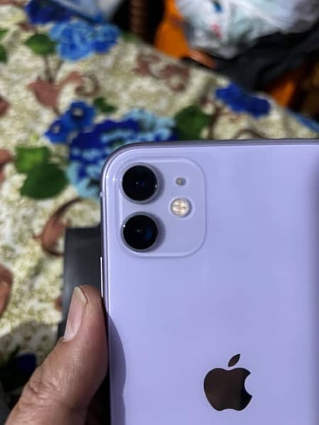 PTA Approved Iphone 11 both sims,  Color Purple, 128 GB, in rawalpindi 1