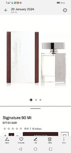 Arabian oud perfume signature 90 ml. Rawalpindi