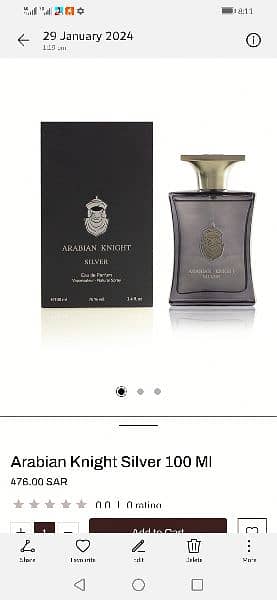 Arabian oud perfume signature 90 ml. Rawalpindi 13
