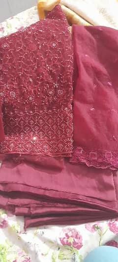 unstitched fancy dress for wedding and party 0
