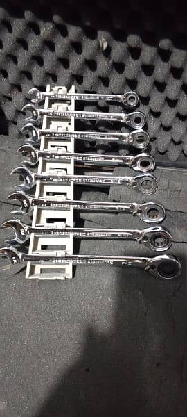 Reversible Gear Wrench Spanner Set 0