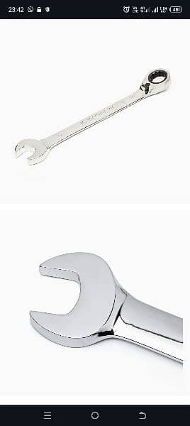 Reversible Gear Wrench Spanner Set 8
